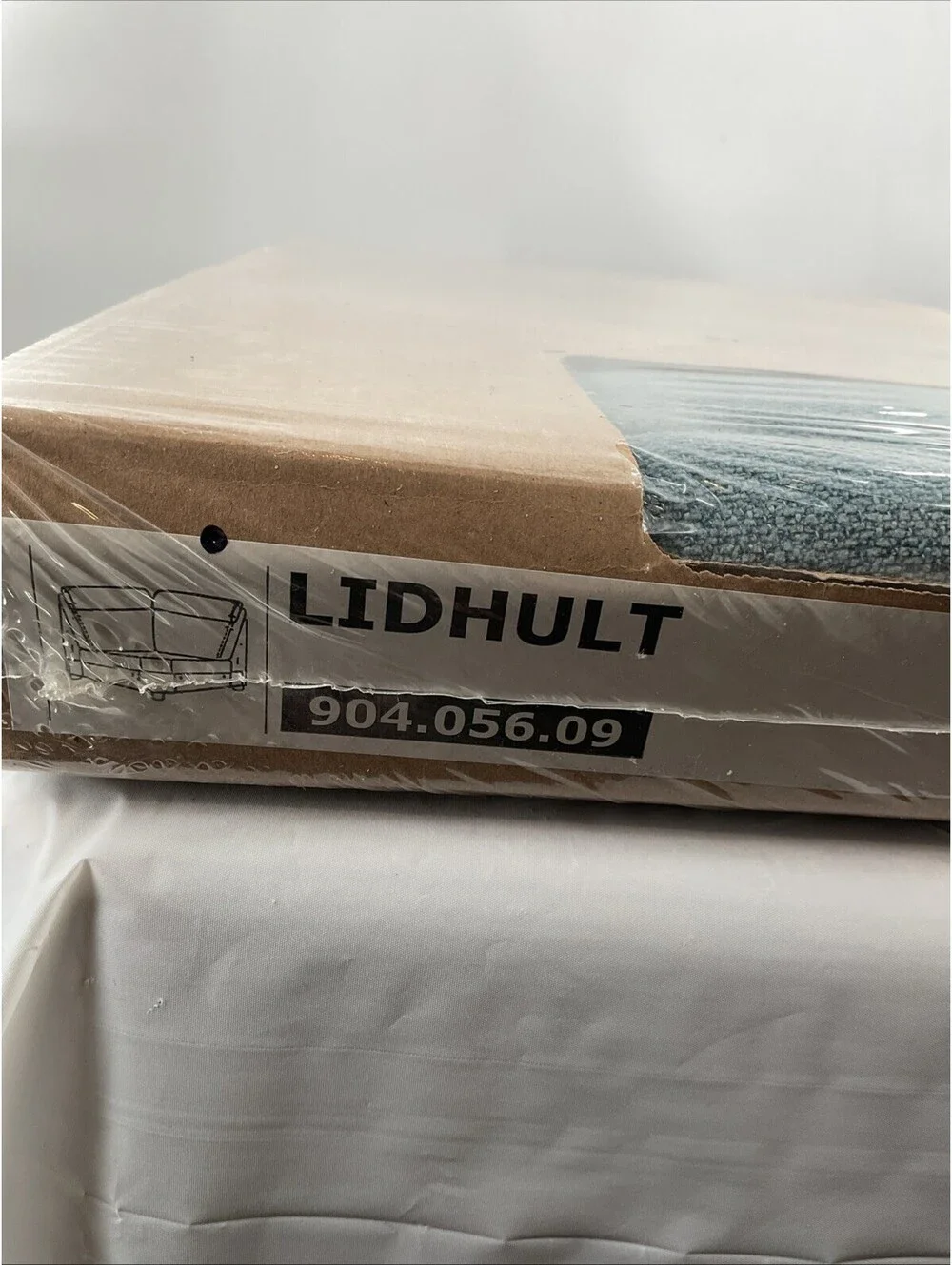 IKEA LIDHULT Sofa Cover For The Corner Section Blue 904.056.09